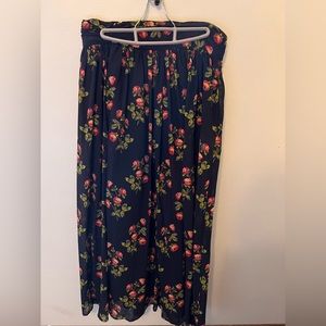 Floral J.Crew skirt